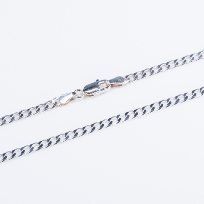 Panzerkette 3,2mm Silber 925